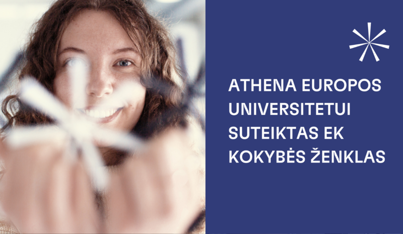  ATHENA Europos universitetui suteiktas EK kokybės ženklas